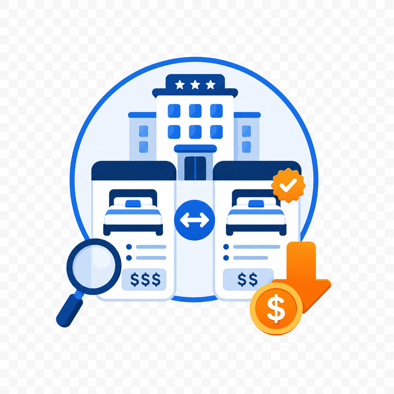Comparison & Savings icon